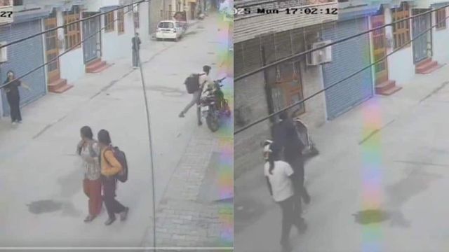 Faridabad Girl Returning From Library Shot Twice By Stalker, Caught On Cam