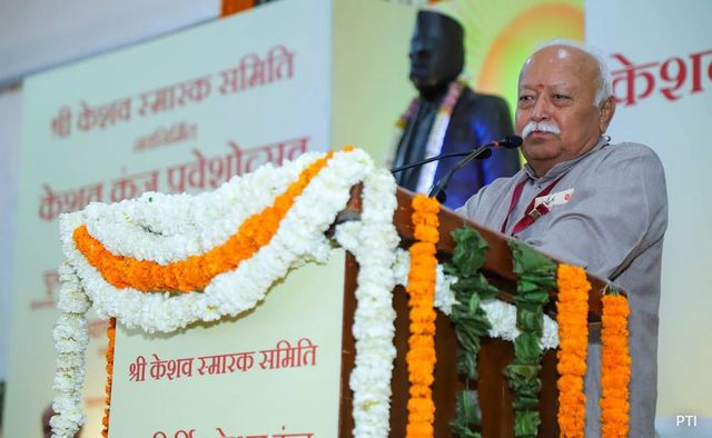 Ensure that Sangh’s work matches the grandeur of this building, says Mohan Bhagwat