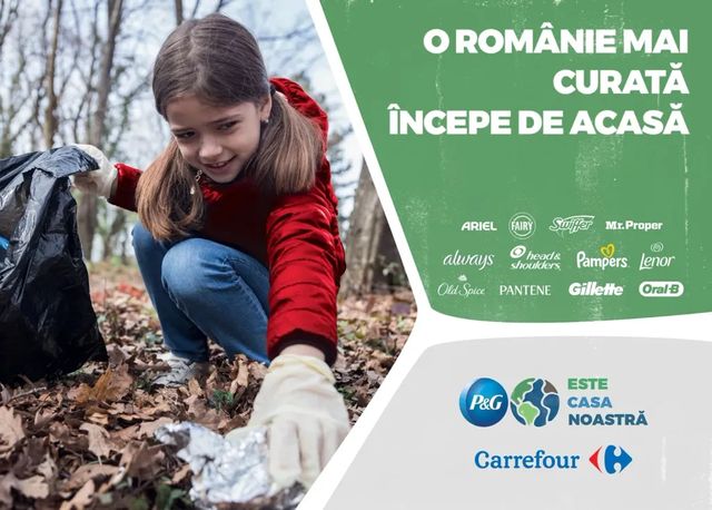 Voluntarii P&G și Carrefour au colectat 1.500 kg de deșeuri din zona rezervației Valea Vâlsanului