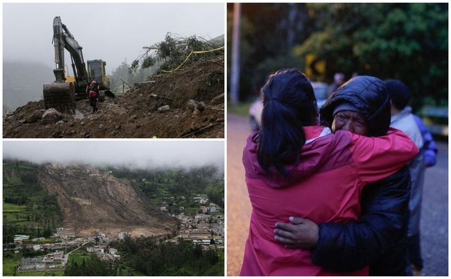 Alunecări de teren și 11 morți în Ecuador
