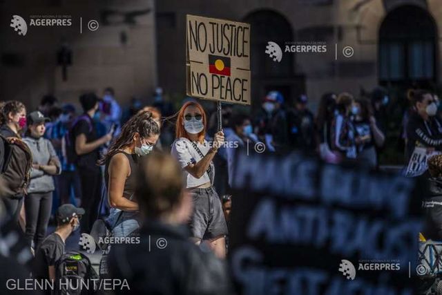 Mii de oameni s-au adunat în întreaga Australie în sprijinul mișcării ″Black Lives Matter″