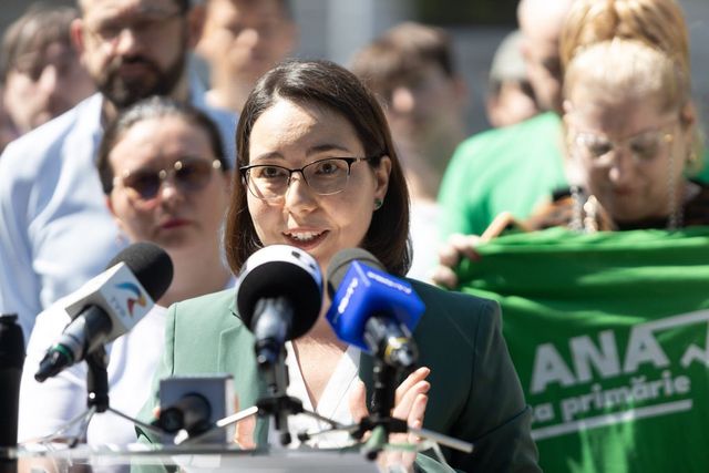 Ana Ciceală și-a anunțat oficial candidatura la Primăria Capitalei, susținută de două partide