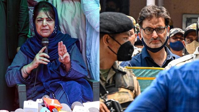 Mehbooba Mufti writes to Amit Shah with plea for clemency to jailed Yasin Malik