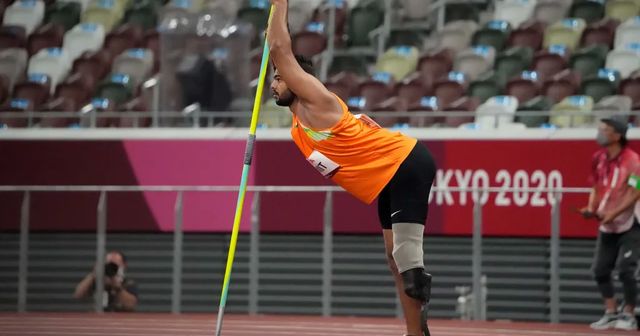 Paralympics champion Sumit Antil wins javelin throw gold, breaks own world record
