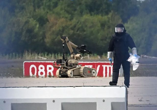 El hallazgo de un tercer dron explosivo confirma que el aeropuerto de Leipzig era objetivo de un ataque