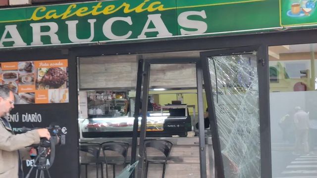 Alunizaje en una cafetería de Las Palmas de Gran Canaria