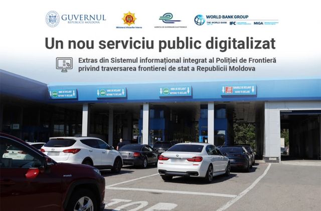 Statul oferă un nou serviciu – Cetățenii pot solicita online extrasul privind traversarea frontierei Republicii Moldova