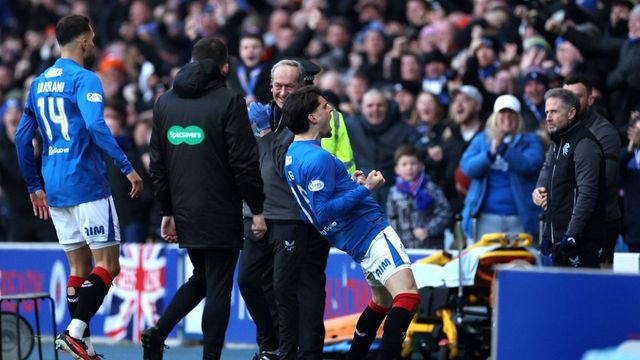 Ianis Hagi a lovit decisiv în Glasgow Rangers - celtic, derby-ul Scoției