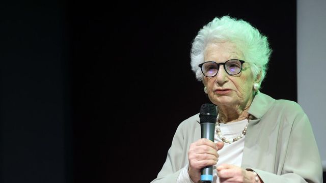 Liliana Segre, il mondo dell'odio è sempre più vasto