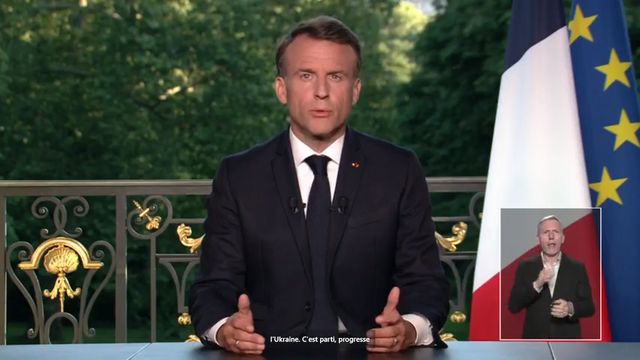 Macron anunță dizolvarea Parlamentului francez, după victoria extremei dreapta la alegerile europene