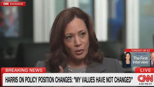 Kamala Harris defiende sus cambios de opinión y se muestra firme con la inmigración: «Mis valores son los mismos»