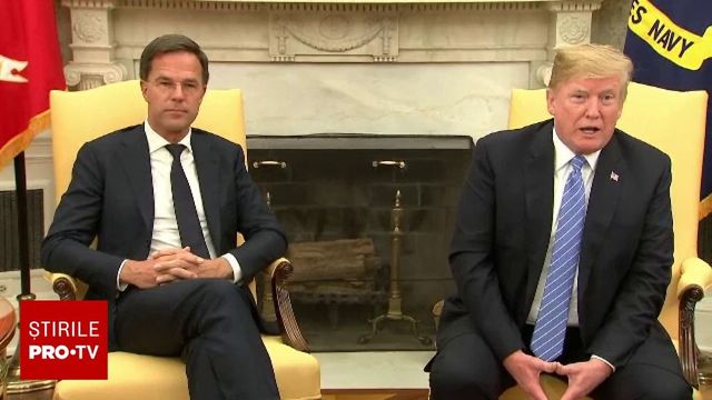 Casa Albă anunță că Donald Trump va discuta cu Mark Rutte despre posibila retragere a SUA din NATO