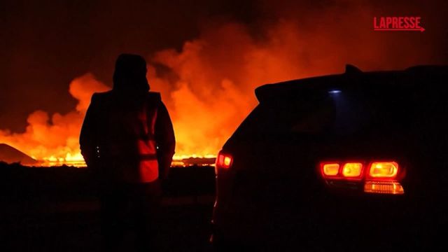 Erutta un vulcano in Islanda, è il settimo in un anno