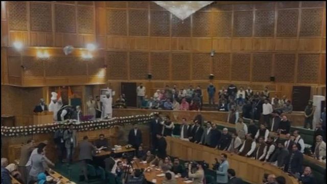 Chaos In J&K Assembly’s 1st Session In 6 Years Over Article 370