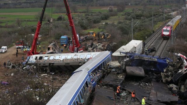 Bilanțul accidentului feroviar din Grecia a ajuns la 46 de morți, dar încă există persoane dispărute