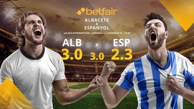 Albacete Balompié vs. RCD Espanyol: horario, TV, estadísticas, clasificación y pronósticos