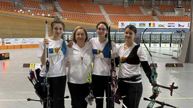 Echipa feminină de tir cu arcul a Moldovei a devenit campioană europeană la tir cu arcul în sală