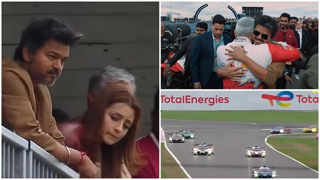 Trisha & Radhika bond in London ahead of Vijay flagging off Ajith Kumar’s Silverstone Race