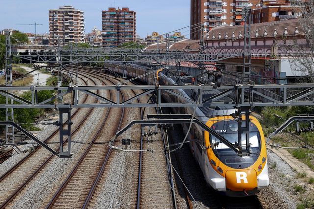 Cuatro detenidos por el robo de cable que paralizó Rodalies durante las elecciones catalanas