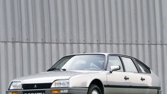 Medio siglo del Citroën CX, la berlina de lujo fabricada en España