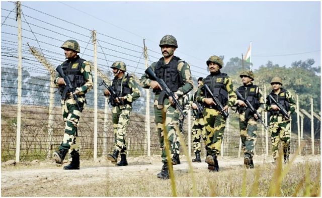 Border Force BSF Rejects Reports Of Bangladesh Controlling Indian Land