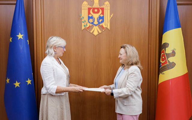 Primul ambasador rezident al Estoniei în Republica Moldova și-a prezentat copiile scrisorilor de acreditare