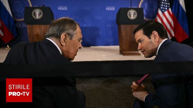 Lavrov l-a sunat pe Rubio după ce Rusia a amenințat cu noi atacuri asupra Kievului. Reacția secretarului de stat american