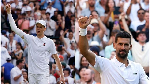 Novak Djokovic vs Jannik Sinner, Wimbledon 2025 Semifinal Live: