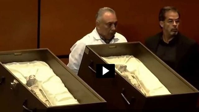 Mysterious Non-Human ''Alien Corpses'' Displayed At Mexico's Congress
