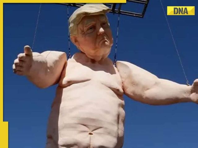 Giant naked Donald Trump statue removed after weekend display near Las Vegas