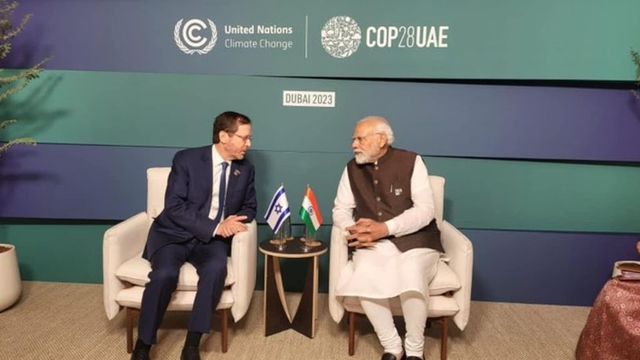 PM Modi meets Israeli President Isaac Herzog, welcomes release of hostages