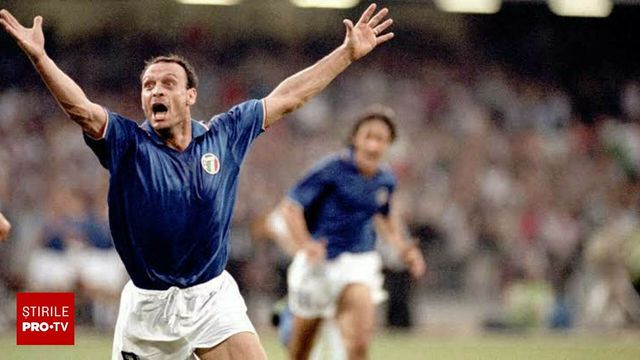 Fenomenul Toto Schillaci! În 1989 juca în liga a doua, în 1990 a devenit golgheterul și cel mai bun fotbalist al Campionatului Mondial