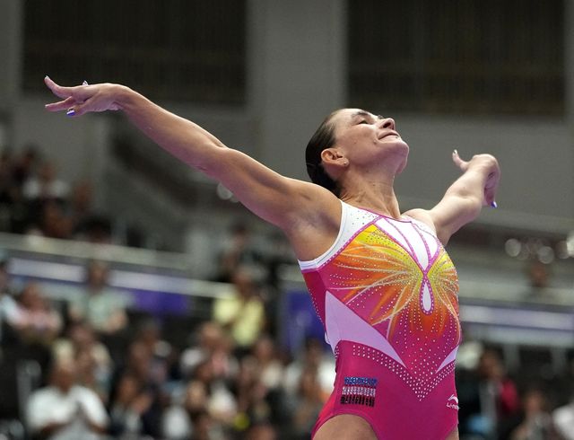 Gimnasta Oksana Chusovitina sfidează timpul la 51 de ani