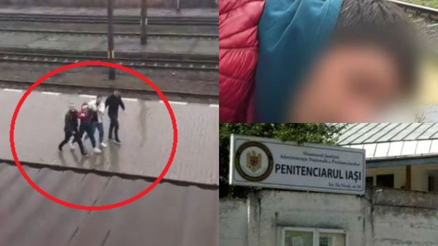 Deținut evadat de la Penitenciarul Iași, prins după o oră lângă gară