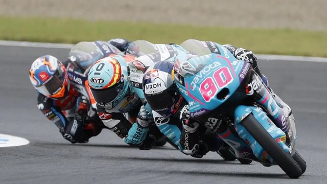 David Alonso se proclama campeón de Moto3 en Japón