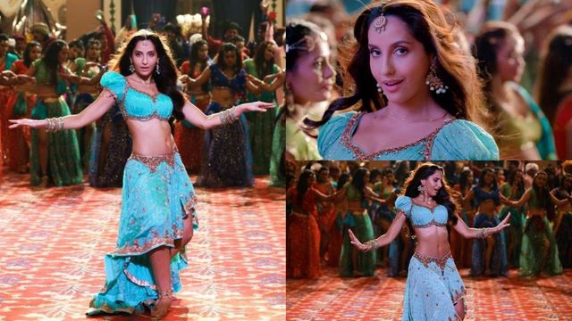 Nora Fatehi kills with her moves in Bhuj The Pride of India new song Zaalima Coca Cola