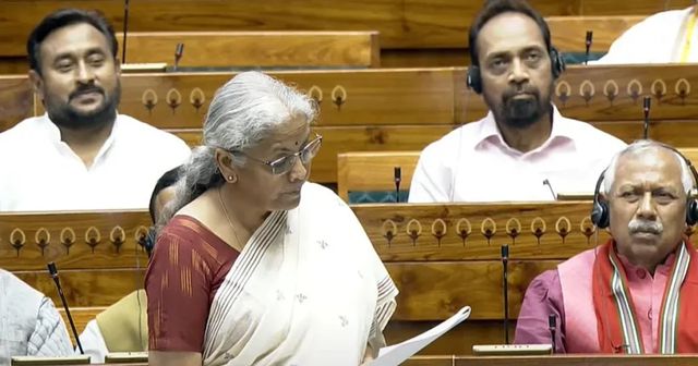 Finance Minister Nirmala Sitharaman Tables New Income Tax Bill In Lok Sabha