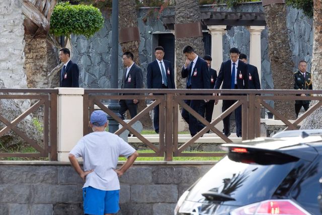 La visita relámpago de Xi Jinping convierte Gran Canaria en un búnker