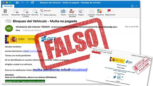 Alerta sobre fraudes en multas de tráfico: cómo identificar notificaciones falsas