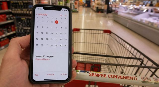 1 maggio 2026, supermercati aperti: elenco completo e orari