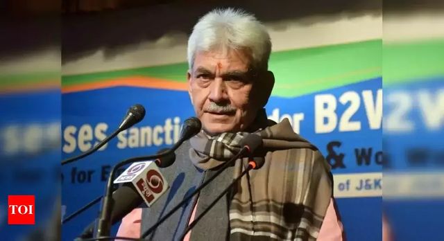 Jungle raj in Jammu and Kashmir ended on eve of 2020: Manoj Sinha