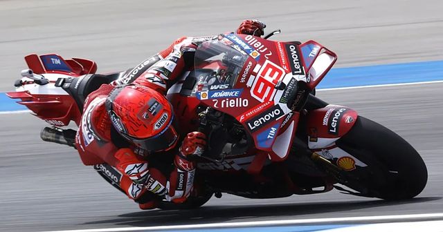 MotoGP se prepara para una prueba de Le Mans pasada por agua