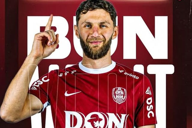 CFR Cluj anunță transferul lui Alibek