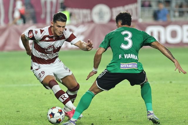 Rapid București încheie prima etapă din Superliga de fotbal cu o victorie la limită contra Sepsi