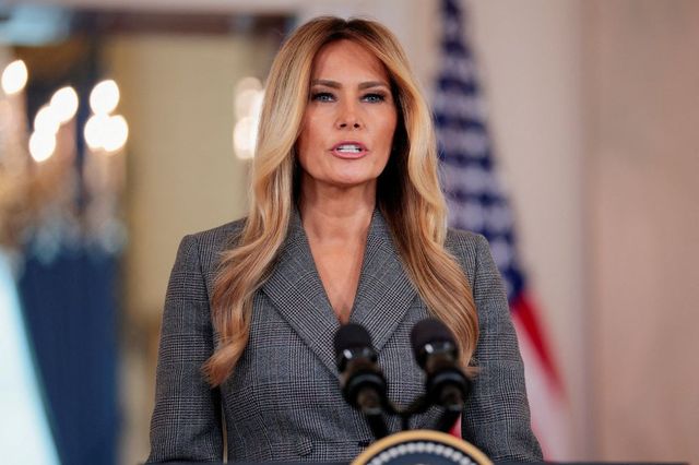 Melania Trump says she never had a relationship with Jeffrey Epstein, calls claims defamatory