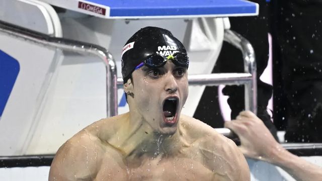 Carles Coll, campeón del mundo de 200 braza