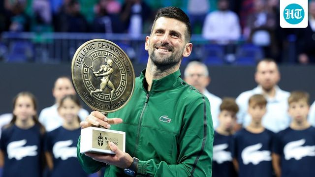 Novak Djokovic Hits New Landmark; Eyes 101st Career Title After Athens Masterclass