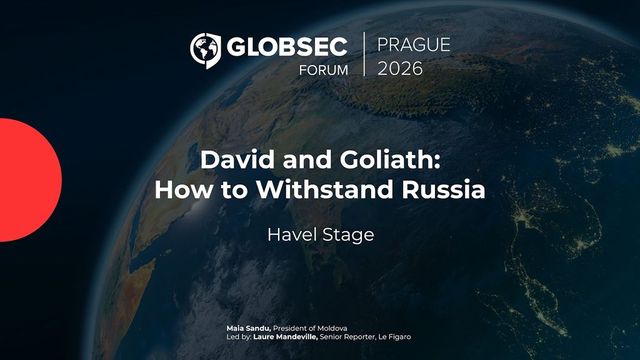 Maia Sandu, premiată la Forumul GLOBSEC de la Praga pentru apărarea democrației și parcursul european al Moldovei