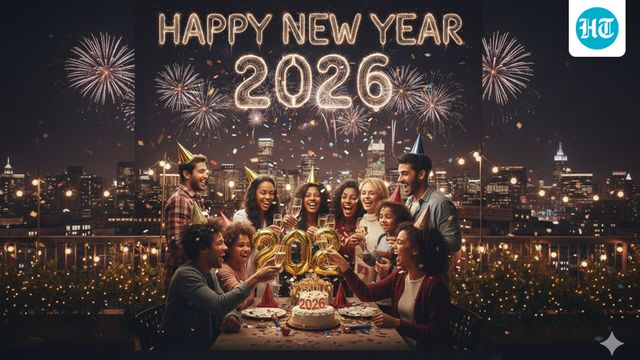 Happy New Year 2026: 50+ wishes, images, greetings, messages, WhatsApp and Facebook status to share with loved ones