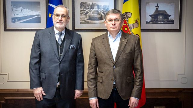 Grosu s-a întâlnit cu un oficial al Consiliului Europei
